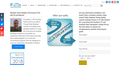 Desktop Screenshot of fullermodularhomes.com