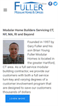 Mobile Screenshot of fullermodularhomes.com